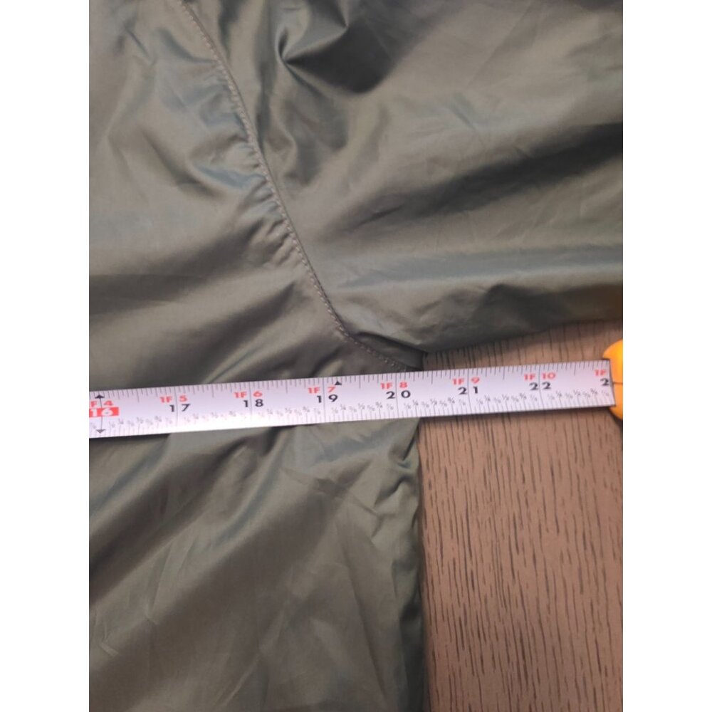 Prana Ladies Green Windbreaker Jacket XS Loose Fit Drawstring Hem - Picture 6 of 11